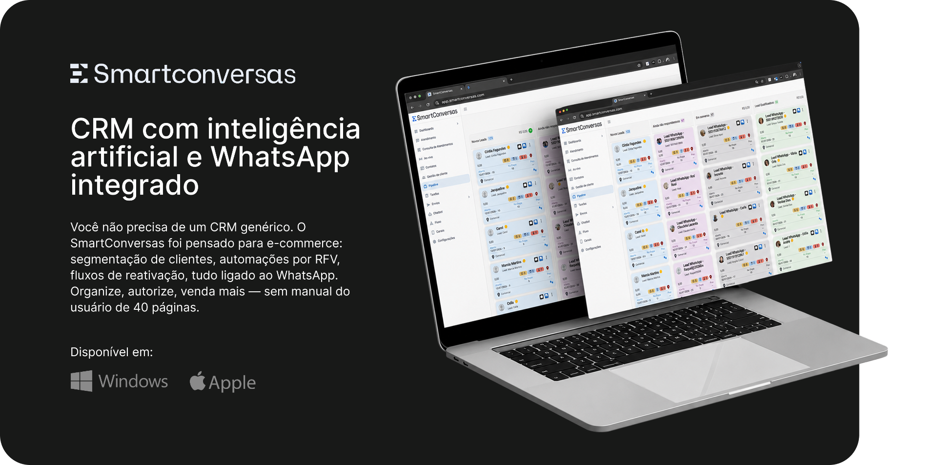 Sistema de ativação de clientes com inteligência artificial e API Oficial do WhatsApp